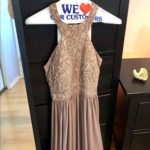 Formal beaded embroidery Maxi dress (Melanie Lynn) - Picture 2 of 4